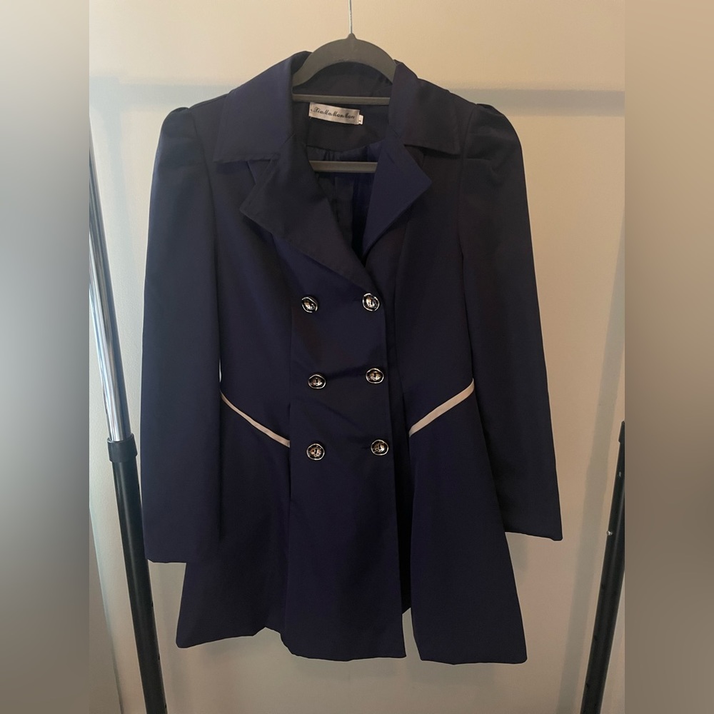 Navy Blue Peacoat
